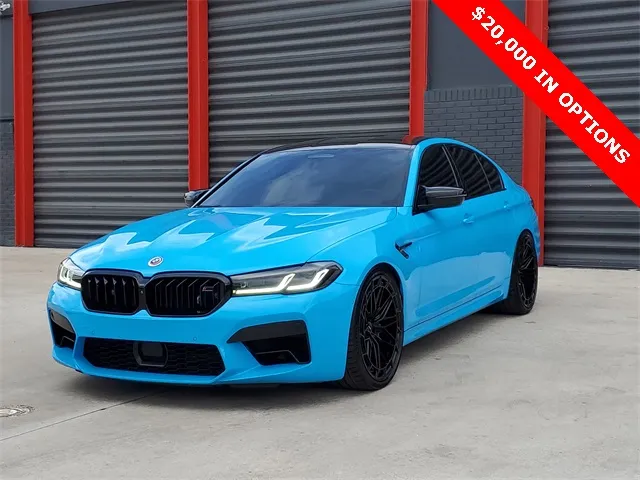 Gray 2022 BMW M5 for sale in Hollywood, FL
