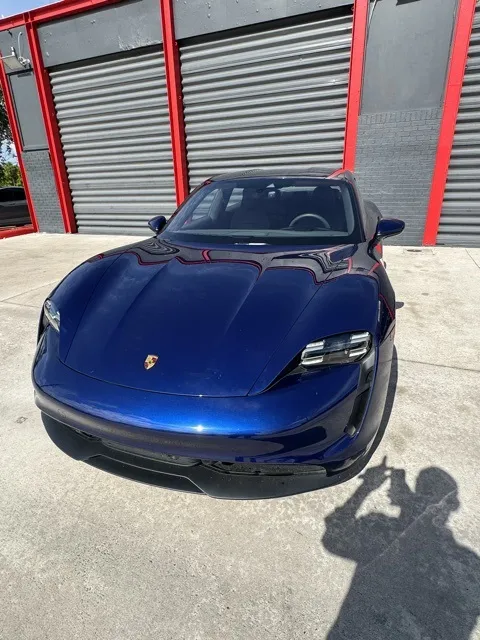 Blue 2022 Porsche Taycan for sale in Hollywood, FL