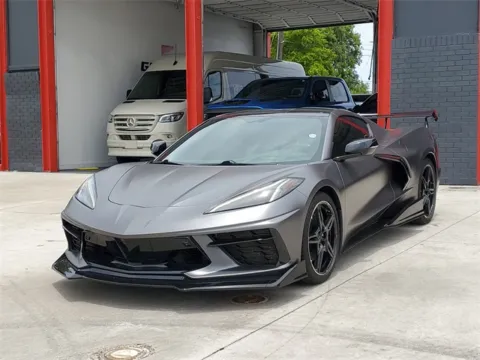 Silver 2022 Chevrolet Corvette Stingray for sale in Hollywood, FL