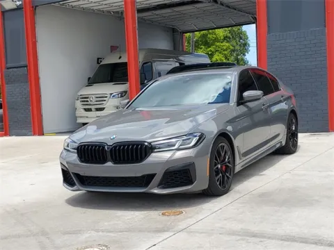 Gray 2022 BMW 5 Series 540i for sale in Hollywood, FL