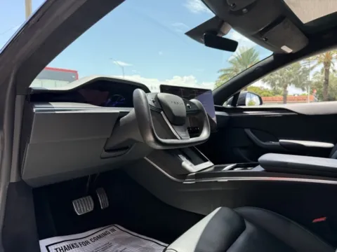 Another view of 2022 Tesla Model S Plaid for sale in Hollywood, FL at Gravity Autos Hollywood