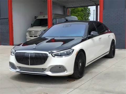 White 2021 Mercedes-Benz S-Class Maybach S 580 for sale in Hollywood, FL
