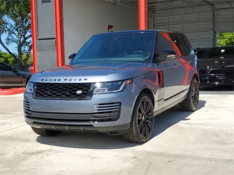 Blue 2021 Land Rover Range Rover Westminster for sale in Hollywood, FL