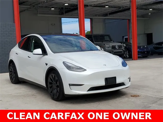 Used 2022 Tesla Model Y Performance with VIN 7SAYGDEF1NF453705 for sale in Sandy Springs, GA