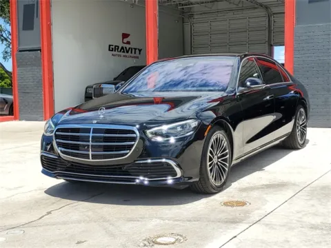Black 2022 Mercedes-Benz S-Class S 580 for sale in Hollywood, FL