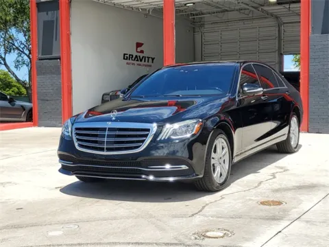 Black 2018 Mercedes-Benz S-Class S 450 for sale in Hollywood, FL