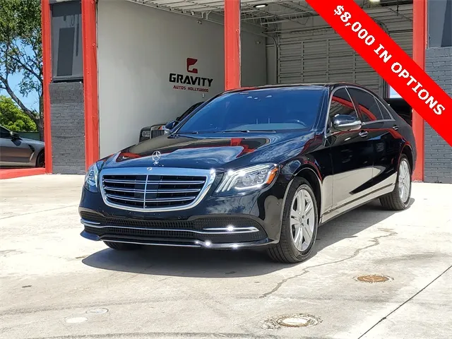 Black 2018 Mercedes-Benz S-Class S 450 for sale in Hollywood, FL