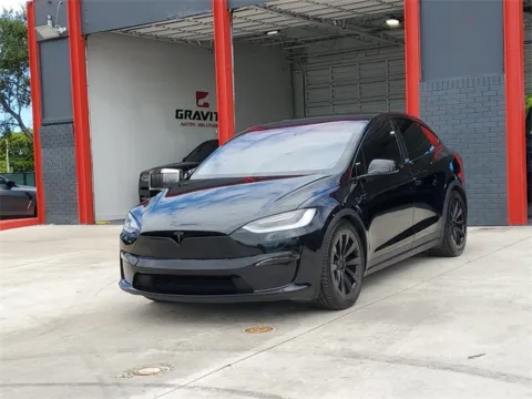 Black 2022 Tesla Model X Plaid for sale in Hollywood, FL