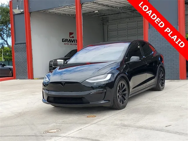 Black 2022 Tesla Model X Plaid for sale in Hollywood, FL