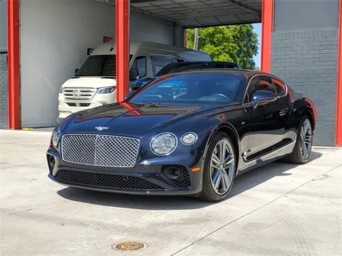 Blue 2020 Bentley Continental GT V8 for sale in Hollywood, FL