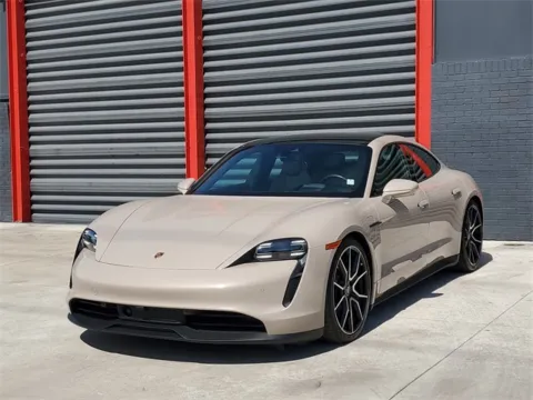 Beige 2024 Porsche Taycan for sale in Hollywood, FL