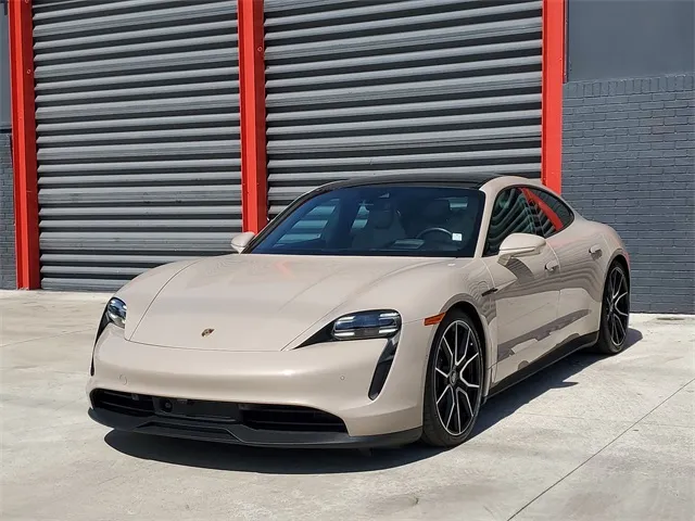 Beige 2024 Porsche Taycan for sale in Hollywood, FL
