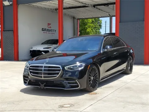 Black 2022 Mercedes-Benz S-Class S 580 for sale in Hollywood, FL