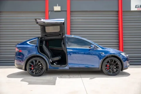 Another view of 2020 Tesla Model X Performance for sale in Hollywood, FL at Gravity Autos Hollywood