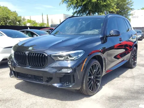 Black 2020 BMW X5 xDrive40i for sale in Hollywood, FL
