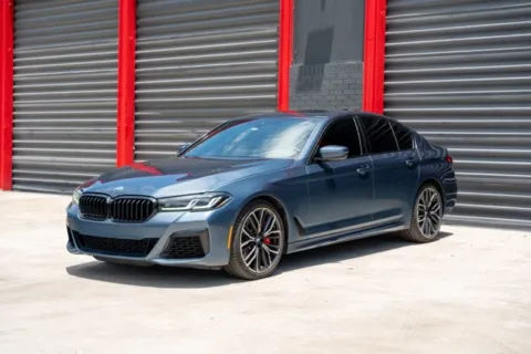 Blue 2023 BMW 5 Series 540i for sale in Hollywood, FL