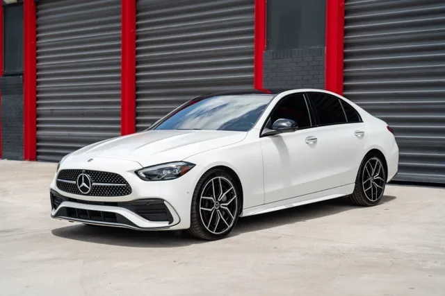 White 2023 Mercedes-Benz C-Class C 300 for sale in Hollywood, FL