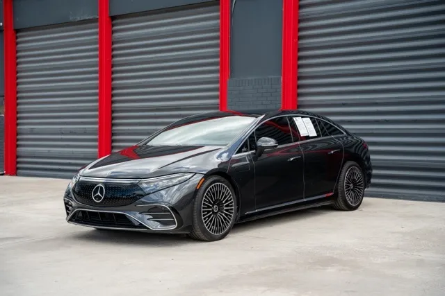 Gray 2022 Mercedes-Benz EQS 450 for sale in Hollywood, FL