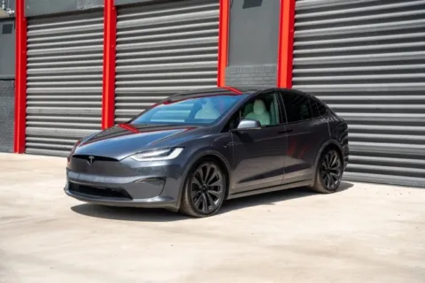 Silver 2022 Tesla Model X Plaid for sale in Hollywood, FL