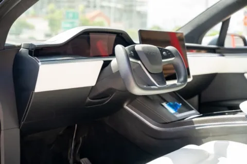 Another view of 2022 Tesla Model X Plaid for sale in Hollywood, FL at Gravity Autos Hollywood