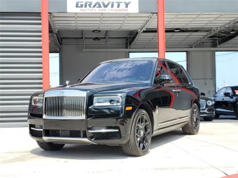 Black 2020 Rolls-Royce Cullinan for sale in Hollywood, FL