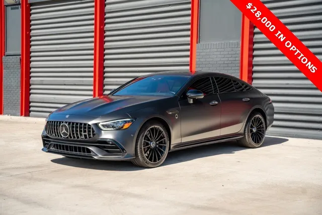 Gray 2022 Mercedes-Benz AMG GT 53 for sale in Hollywood, FL