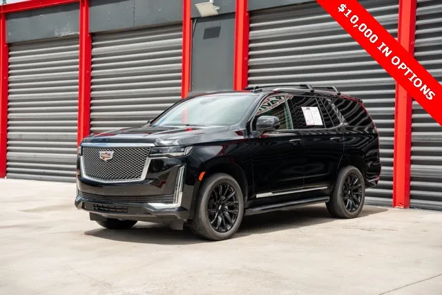 Black 2021 Cadillac Escalade Premium Luxury for sale in Hollywood, FL