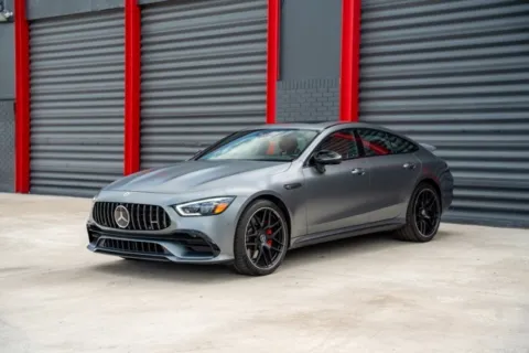 Gray 2022 Mercedes-Benz AMG GT 53 for sale in Hollywood, FL