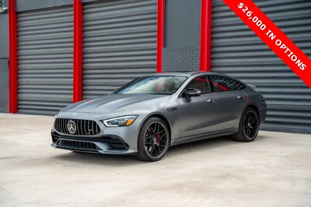 Gray 2022 Mercedes-Benz AMG GT 53 for sale in Hollywood, FL