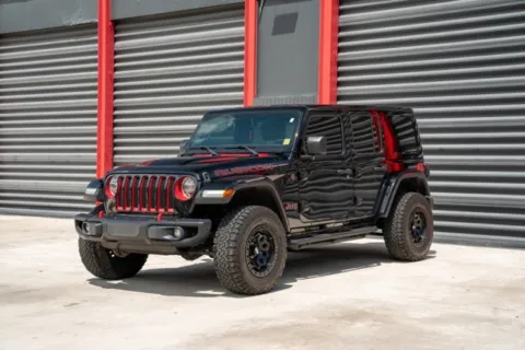 Black 2019 Jeep Wrangler Unlimited Rubicon for sale in Hollywood, FL