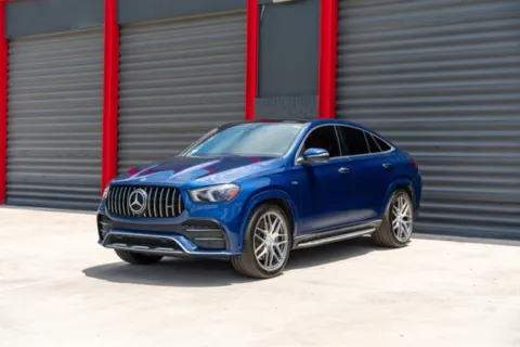 Blue 2021 Mercedes-Benz GLE 53 AMG for sale in Hollywood, FL