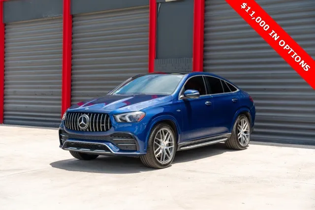 Blue 2021 Mercedes-Benz GLE 53 AMG for sale in Hollywood, FL