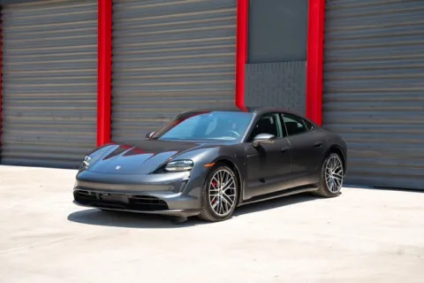 Black 2020 Porsche Taycan 4S for sale in Hollywood, FL