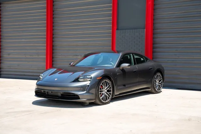 Black 2020 Porsche Taycan 4S for sale in Hollywood, FL