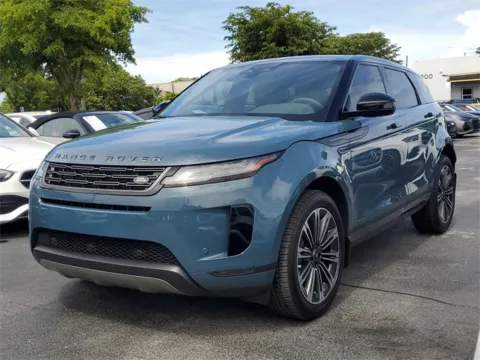 Blue 2024 Land Rover Range Rover Evoque S for sale in Hollywood, FL