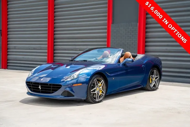 Blue 2016 Ferrari California T for sale in Hollywood, FL