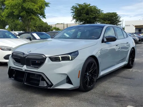 Gray 2025 BMW M5 for sale in Hollywood, FL