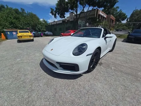 White 2022 Porsche 911 Targa 4S for sale in Hollywood, FL