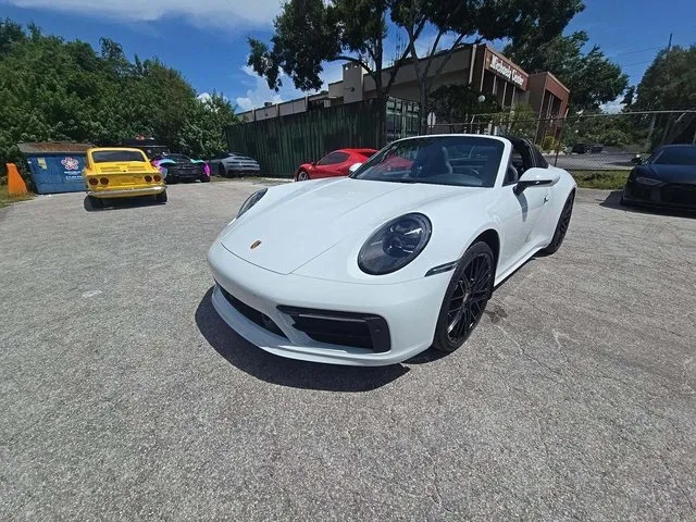 White 2022 Porsche 911 Targa 4S for sale in Hollywood, FL