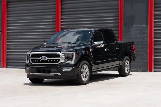Black 2023 Ford F-150 Platinum for sale in Hollywood, FL