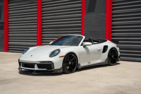 White 2022 Porsche 911 Turbo S for sale in Hollywood, FL