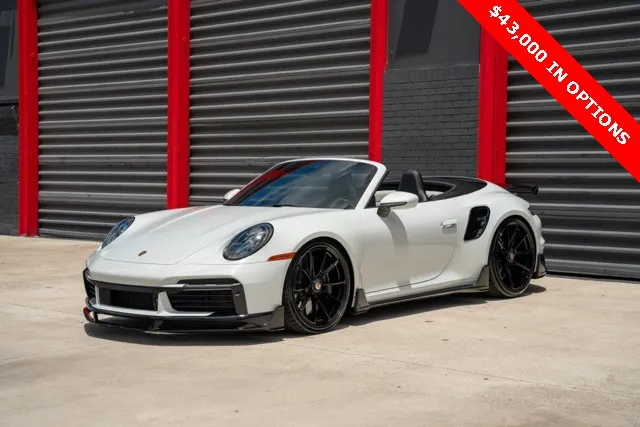 White 2022 Porsche 911 Turbo S for sale in Hollywood, FL