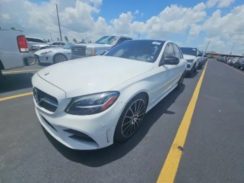 White 2020 Mercedes-Benz C-Class C 300 for sale in Hollywood, FL
