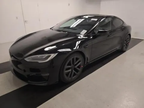 Black 2022 Tesla Model S Plaid for sale in Hollywood, FL