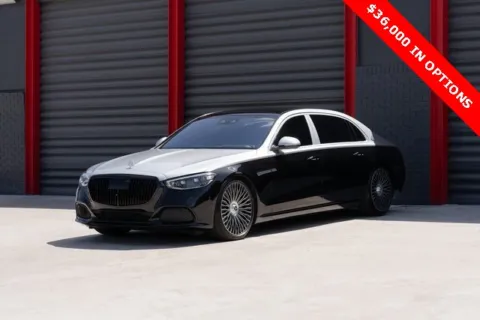 Black 2021 Mercedes-Benz S-Class Maybach S 580 for sale in Hollywood, FL