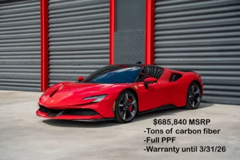 Red 2021 Ferrari SF90 Stradale for sale in Hollywood, FL