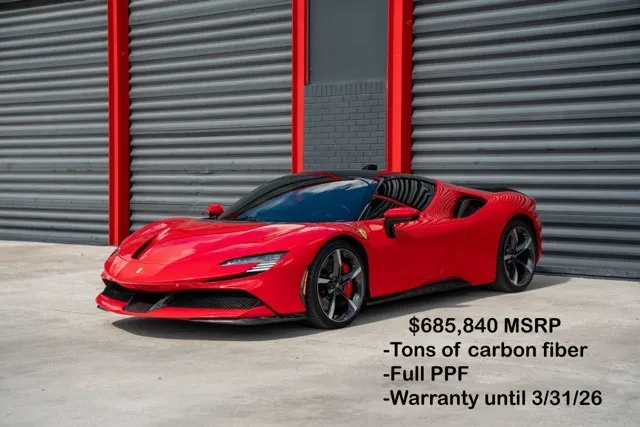 Red 2021 Ferrari SF90 Stradale for sale in Hollywood, FL