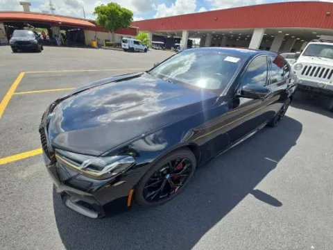 Black 2022 BMW 5 Series 540i for sale in Hollywood, FL