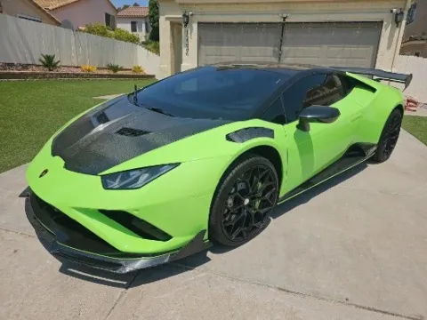 Gray 2021 Lamborghini Huracan EVO for sale in Hollywood, FL