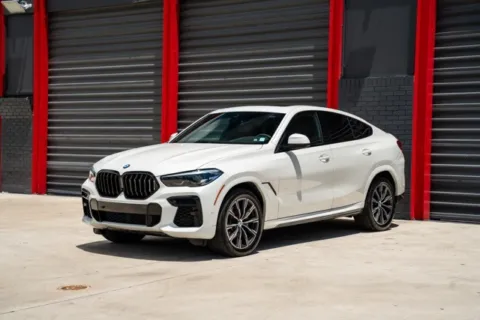 White 2022 BMW X6 xDrive40i for sale in Hollywood, FL